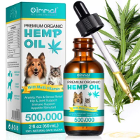Hemp-Seed Oil with Multi-Vitamin for Dogs And Cats Hip and Joints Support Skin Health-60MLSupport Appetite Stimulant-for pets