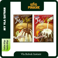 [SATUAN] Nutrijell MY VLA Coklat | Nutrijell My Vla Vanilla 60gr | Vla Bubuk Instant | Fla Instant P