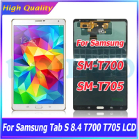LCD For Samsung Tab S 8.4 T700 T705 Lcd SM-T700 SM-T705 Frame LCD Display Touch Screen Digitizer Assembly