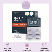 Brewers Yeast Biotin - Viên Uống Hỗ Trợ Mọc Tóc Sejong Biopharm - Hộp 60 Viên