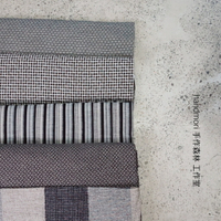 手作森林 日本製 雙面紗 二重紗 三重紗 日本棉 日本布料 黑白 小林纖維