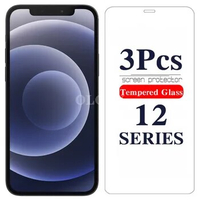 3Pcs Tempered Glass On The Apple12 Iphone12 Screenprotector For Apple Iphone 12pro Max 12 Pro 12promax Promax Mini SE 2020 Glass