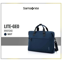 Samsonite Lite-Geo Lite Briefcase 14 Inch - Navy