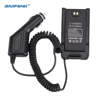 Baofeng UV-9R Two-way Radio 12V Car Charger Battery Eliminator Adapter for UV-9R Plus Pro Baofeng Walkie Talkie Accessories