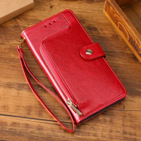 Leather Flip Case Wallet Phone Cover For VIVO S1 S5 S6 S7 S10 S12 S15 S16 S17 Pro Zipper Cover VIVO S7E S15E S16E S17E Coque