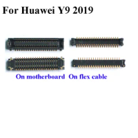 2PCS Dock Connector Micro USB Charging Port FPC connector 6.5 For Huawei Y9 2019 logic on motherboard mainboard Y 9 2019