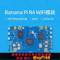 {保固一年 可打統編}香蕉派Banana Pi R4 WiFi 7模塊MT7995AV芯片BPI-R4-NIC-BE14模組