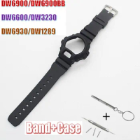 Watch Case Wrist Band DW6900/DW6900BB/DW6600/DW6930/DW1289 Strap Resin Frame Bezel Bracelet Cover DW-6900 DW-6600 Watchband Belt