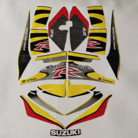 striping suzuki satria 120 r 2002 2tax lumba hitam kuning list body standar berkualitas termurah