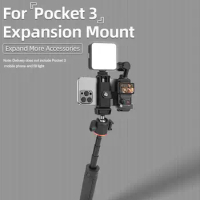 Action Camera Extended Frame For DJI OSMO POCKET 3 Camera Expansion Frame For DJI OSMO POCKET 3 Accessories