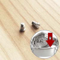 steel buckle screw for OMG Omega Seamaster Planet Ocean 43.5mm 215 automatic watch