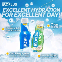 Isoplus Coco Kemasan 350ml - Minuman Isotonik Cocok untuk Aktivitas Melelahkan 1 Karton Isi 12