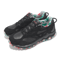 Mizuno 休閒鞋 Wave Mujin TL 男鞋 黑 彩色 米其林大底 永井博 聯名 美津濃 D1GA2411-01