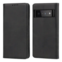 Luxury Flip Leather Phone Case For Google Pixel 5 5A 4 4XL Magnetic Cards Book Cover Wallet Case For Google Pixel 6 Pro 4A Coque