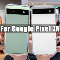 Clear Phone Case for Google Pixel 7a TPU Transparent Case Google Pixel7a 7 A Pixel7 6.1" Shockproof Anti-scratch Covers