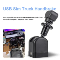 Sim Truck Handbrake PC USB for Logitech G29/G25/G27 Tummaster T300RS T-GT for ETS2 European/American Truck Games