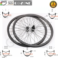 Carbon MTB Wheelset 29 UCI Quality DT 350SL Pillar 1420 Mountain Bike Wheels 6 Bolt/ Center Lock 29er MTB Wheels