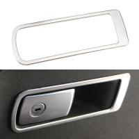 Car Copilot Glove Storage Box Handle Cover Trim for Bmw X3 G01 X4 G02 2018 - 2023 Decoration Sticker Accessories