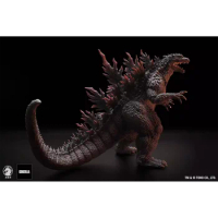W-DRAGON Millennium Godzilla 2000 Dongbao Monster Platinum Edition Collection Scene Decoration Gift Length 40CM