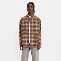 เสื้อเชิ้ต Men's SilverTab™ Oversized 1 Pocket Shirt รุ่น A3404-0009 สี Yves Plaid Arctic Dusk
