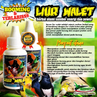 Cairan Setan Liur Walet suplemen penggacor burung SeketikaVitamin suplemen burungVitamin Penggacor S
