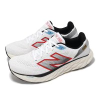 【NEW BALANCE】慢跑鞋 Fresh Foam X 880 V14 2E 男鞋 寬楦 白 現代火紅 運動鞋 NB(M880C14-2E)