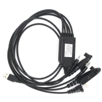 Programming Cable 5 In 1 Cables Fit For Motorola CP200 CP150 CT150 CT250 CT450 CT450-LS CP040 PRO315