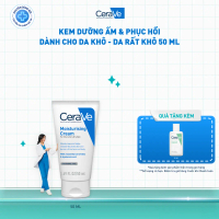 [DEAL HOT] Kem dưỡng ẩm dành cho da khô Cerave Moisturizing Cream 50ML. Kem dưỡng giúp phục hồi chuy