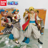 One Piece Original Bandai Reasurecruise Pirate Couple Koala Sabo Anime Figure Toys Gifts Collection Ornament Models Cute Gift