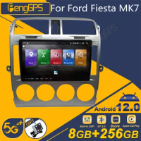 For Ford Fiesta MK7 Autoradio Android Car Radio 2 Din Stereo Receiver Multimedia DVD Player GPS Navigation Head Unit Screen