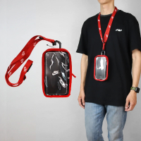 【NIKE 耐吉】手機斜背包 Club Phone Crossbody Bag 紅 白 可觸控 防撕裂 斜背包 手機包(N100909669-2OS)