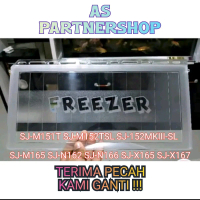 tutup freezer kulkas sh*rp 1pintu bukaan keatas extra bubblewrap
