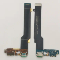 1Pcs Charging Charger Dock Port USB Connector Board Plug Flex Cable Microphone For LG LM-F100N LMF100N LM-F100 Wing 5G LM-F100V