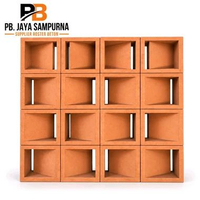 roster Beton Minimalis, Loster lubang angin, ventilasi udara, motif nako lubang 1