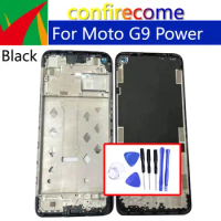 Middle Frame Housing For Motorola Moto G9 Power G9Power Front Housing LCD Display Frame Replacement