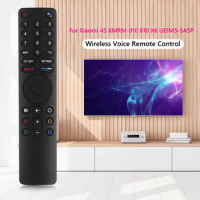 For Xiaomi 4S XMRM-010 X10 X6 L65M5-5ASP Original TV Google Assist Voice Remote Controller Cover For Android Smart TV