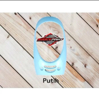 tameng dasi panel cover lampu Scoopy FI K16 2013 2014 2015 2016 warna putih