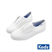 Keds CHILLAX 經典素面皮革休閒小白鞋 9213W132993