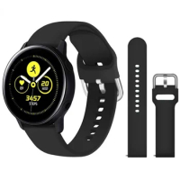 22mm 20mm Silicone Strap For Samsung Galaxy watch 3/ Gear S3/Active 2 /Huawei Watch GT2 Sport Bracelet Strap For Amazfit GTR Bip