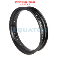 4.25X17 Inch 36 Spokes Holes Aluminum Alloy Motorcycle 4.25*17" Wheel Rims