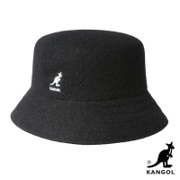 KANGOL-WOOL漁夫帽-黑色