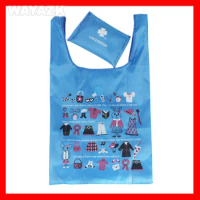 (100pcs/lot) 210D foldable shopping bag nylon