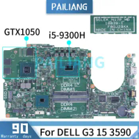 SELEK N17P MB 18839-1 For DELL G3 15 3590 Laptop Motherboard CN-0GJ58G 0GJ58G GJ58G 0MFHW7 Notebook Mainboard I5 I7-9th GTX1050