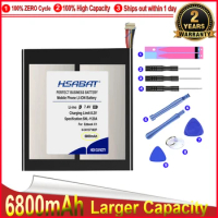 HSABAT 0 Cycle 6800mAh H-30137162P Laptop Battery for TECLAST F5 2666144 NV-2778130-2S for JUMPER Ezbook X1 Accumulator