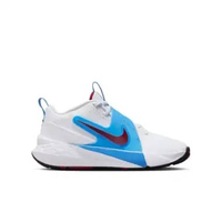 Nike Team Hustle D 12 Big Kids' Basketball Shoes WHITE (HF6279-102) 5Y