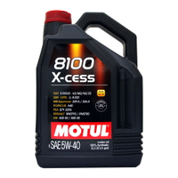 MOTUL 8100 X-cess 5W40 全合成機油 5L【APP下單最高22%點數回饋】