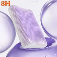 8H natural latex pillow TPE cooling pillow high elastic latex orthopedic pillow TPE pillow case free double pillow case
