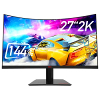 HKC 27 inch gaming monitor 144hz 1080P LED desktop computer gaming pc monitor with DP input gaming pc monitor SG27QC