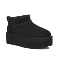 【UGG】女鞋/靴子/女靴/雪靴/Classic Ultra Mini Platform(黑色-UG1135092BLK)