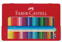 Faber-Castell GRIP握得住好點子水性色鉛筆36色/鐵盒112436